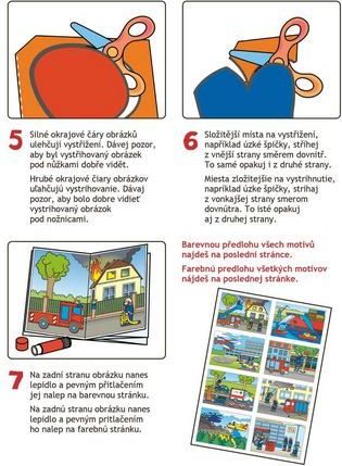 Začínáme vystřihovat - Hasiči - obrázek 3
