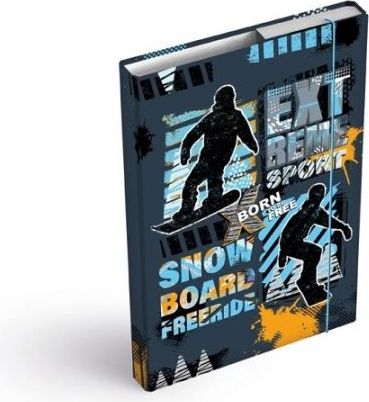 Desky na sešity MFP box A4 Snowboard - obrázek 1