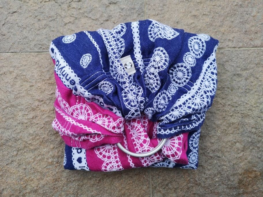 LennyLamb ring sling - WILD SOUL - BLAZE - obrázek 2