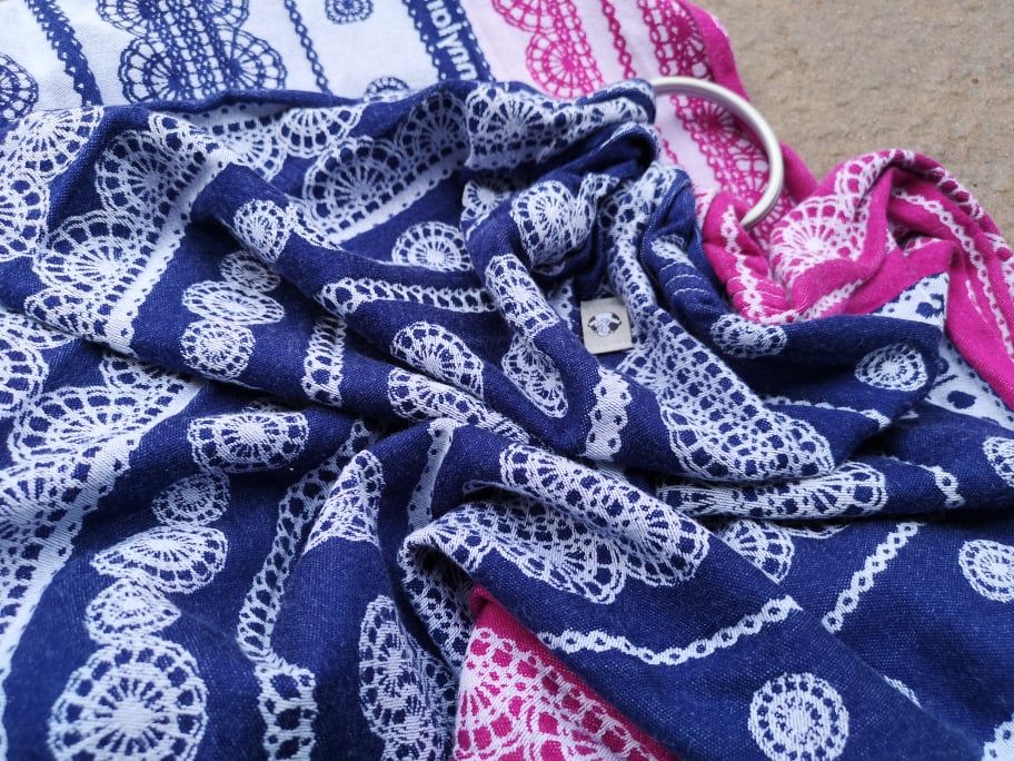 LennyLamb ring sling - WILD SOUL - BLAZE - obrázek 3