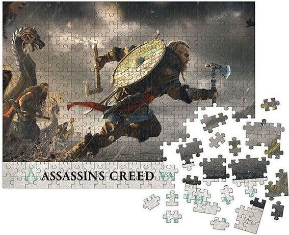 Puzzle Assassin's Creed Valhalla: Fortress Assault 1000 dílků - obrázek 1