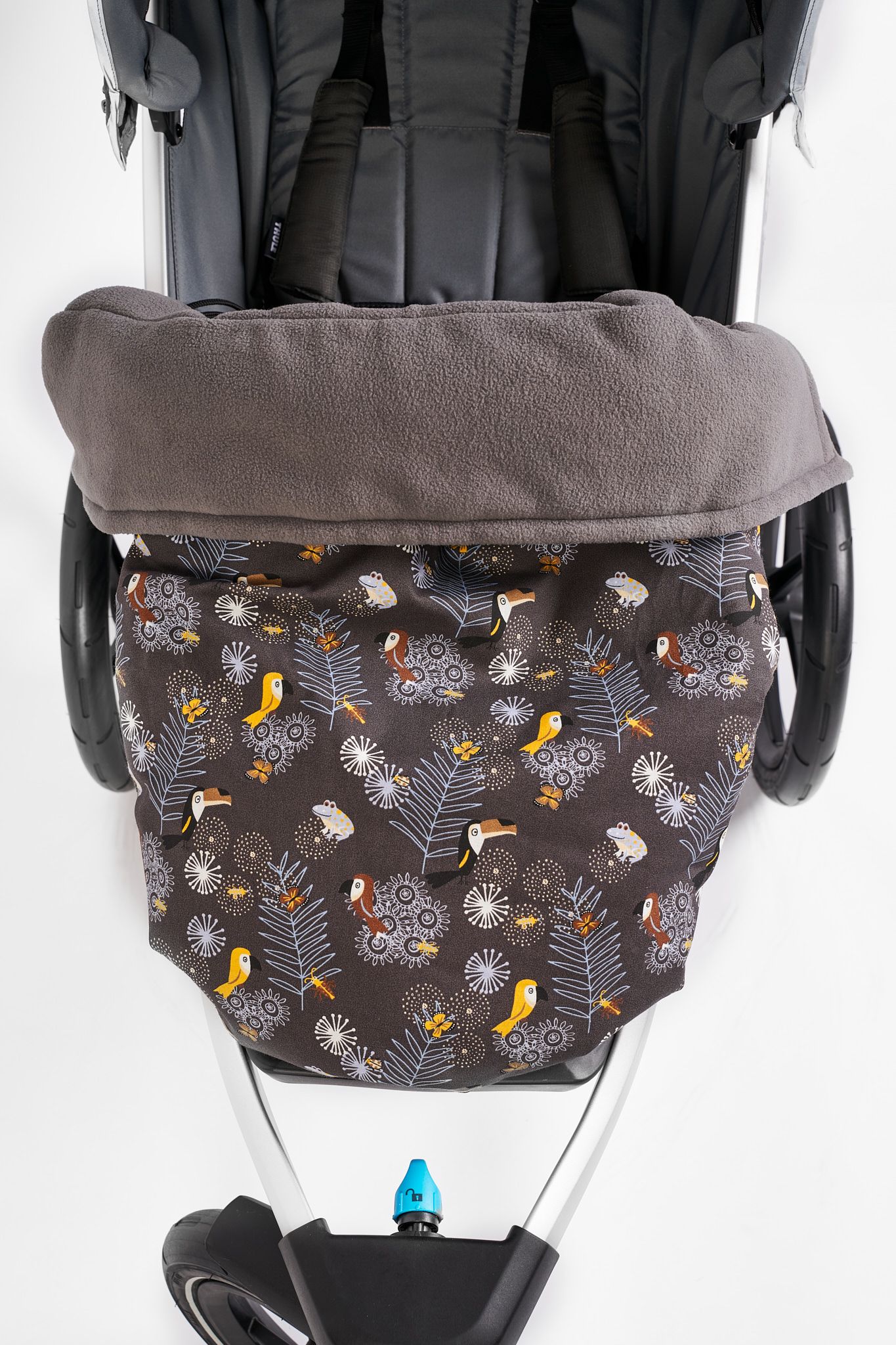 Ma-tata.cz Nepadací deka 3v1 pro Thule Varianta: podzim/zima - hřejivá, zateplená, Materiál: softshell, kočárkovina - obrázek 1