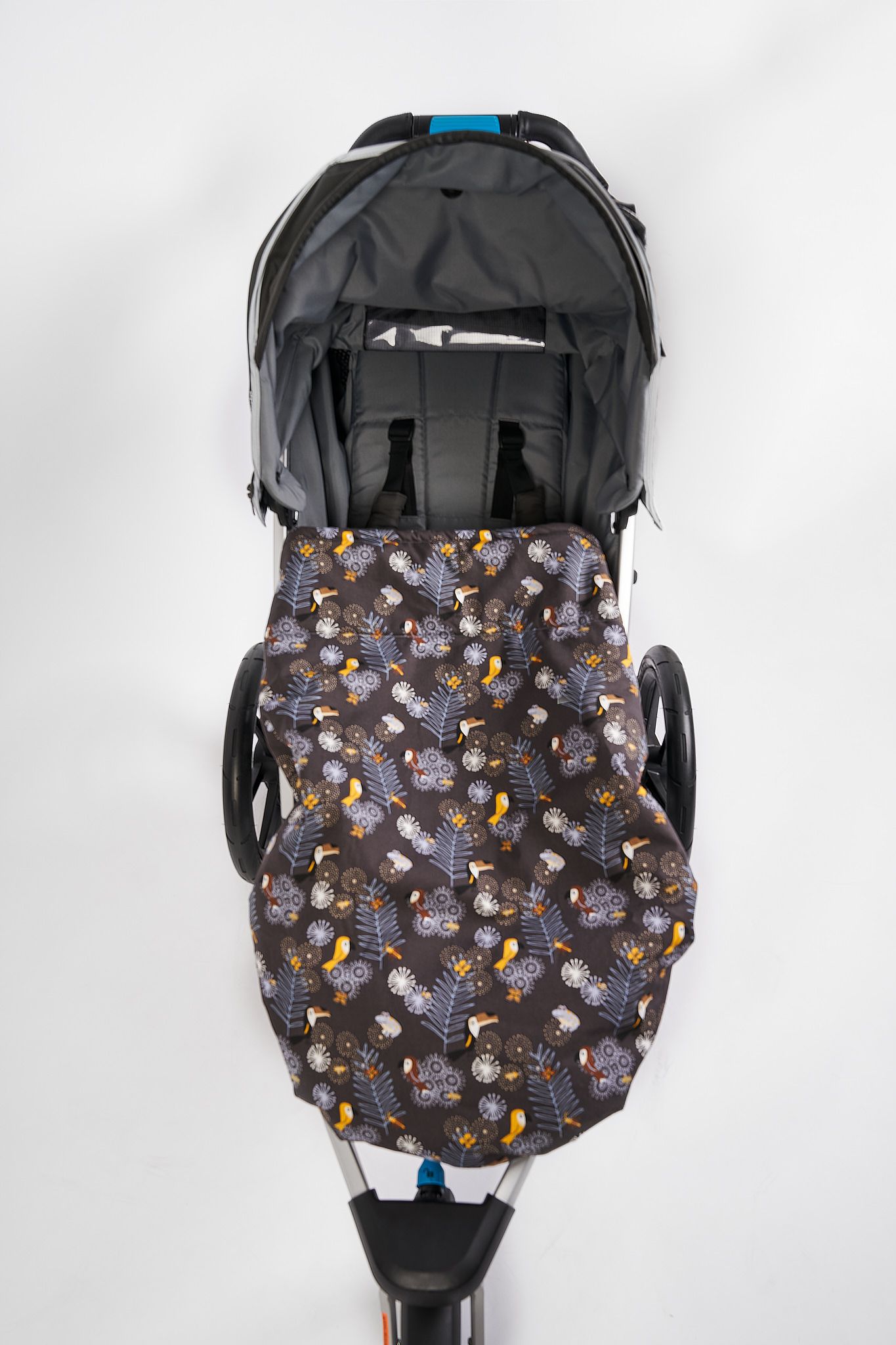 Ma-tata.cz Nepadací deka 3v1 pro Thule Varianta: podzim/zima - hřejivá, zateplená, Materiál: softshell, kočárkovina - obrázek 3