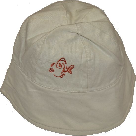 Dětský letní klobouček Dráček béžový Výprodej - obrázek 1