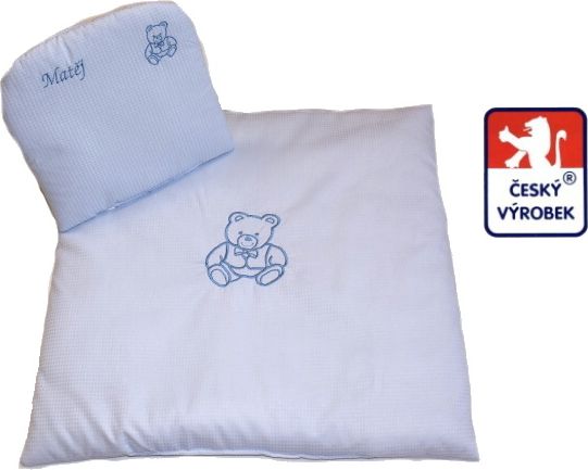 Peřinky do kočárku se jménem Dětský svět chlapecké - obrázek 3
