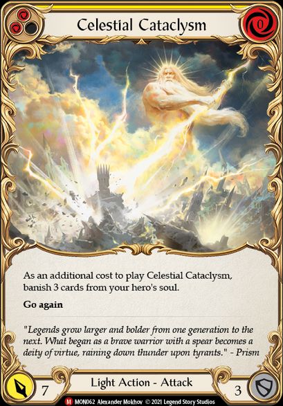Celestial Cataclysm (Standard) / Flesh & Blood - Monarch - obrázek 1