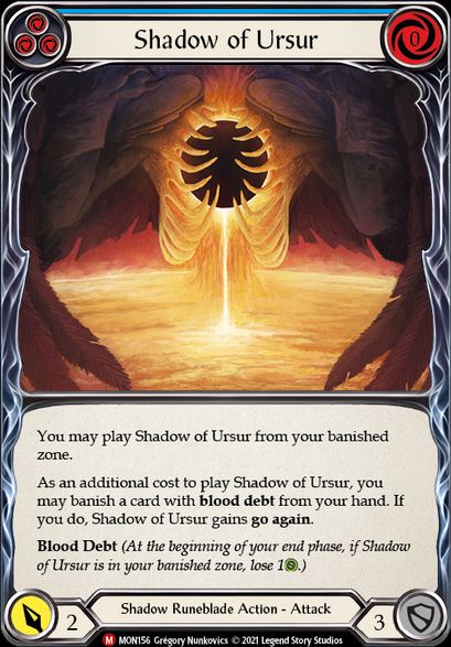 Shadow of Ursur (Standard) / Flesh & Blood - Monarch - obrázek 1