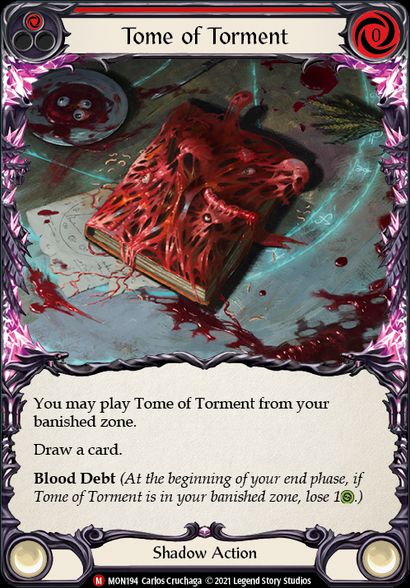 Tome of Torment (Standard) / Flesh & Blood - Monarch - obrázek 1
