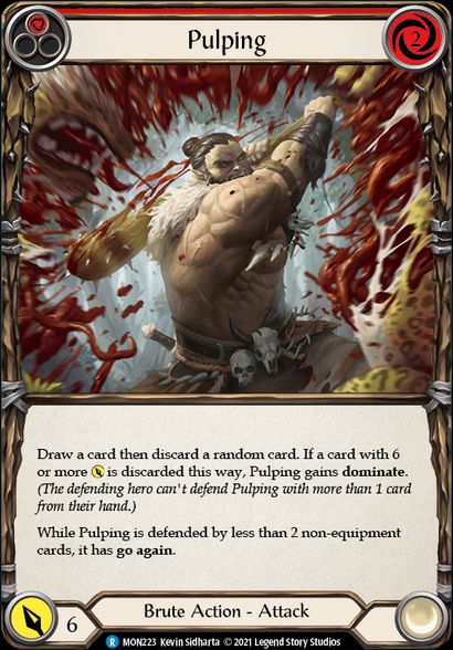 2 Pulping (Standard) / Flesh & Blood - Monarch - obrázek 1