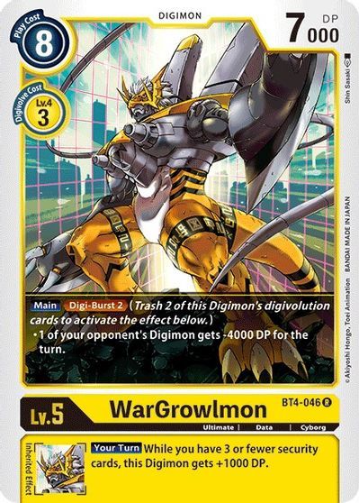 WarGrowlmon (R) / DIGIMON - GREAT LEGEND - obrázek 1