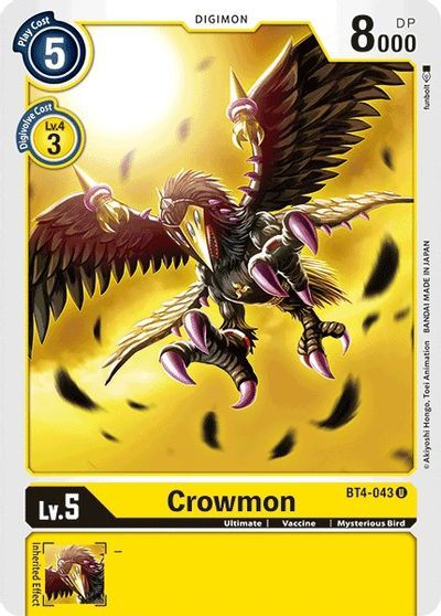 Crowmon (U) / DIGIMON - GREAT LEGEND - obrázek 1