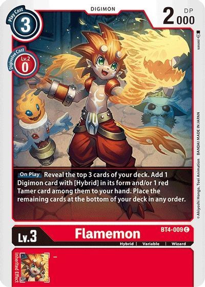 Flamemon (C) / DIGIMON - GREAT LEGEND - obrázek 1