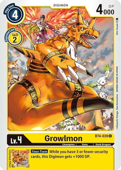 Growlmon (C) / DIGIMON - GREAT LEGEND - obrázek 1