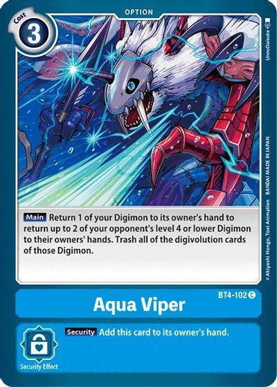 Aqua Viper (OPTION) / DIGIMON - GREAT LEGEND - obrázek 1