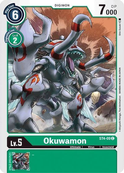 Okuwamon (C) / DIGIMON - STARTER DECK - obrázek 1