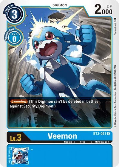 Veemon  (R) / DIGIMON - SPECIAL BOOSTER - obrázek 1