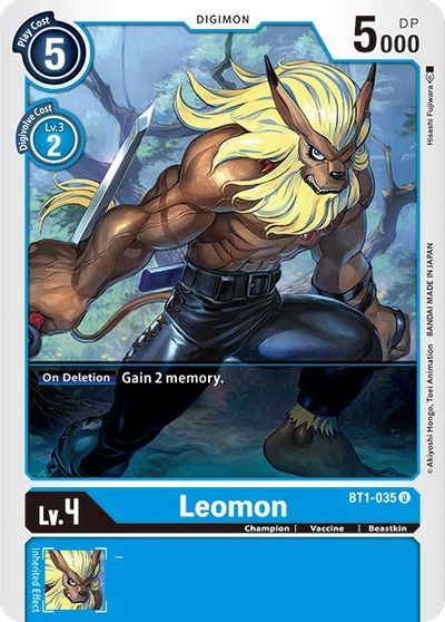 Leomon (U) / DIGIMON - SPECIAL BOOSTER - obrázek 1