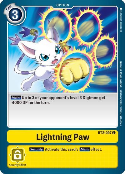 Lightning Paw (OPTION) / DIGIMON - obrázek 1