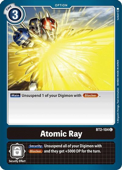 Atomic Ray (OPTION) / DIGIMON - obrázek 1