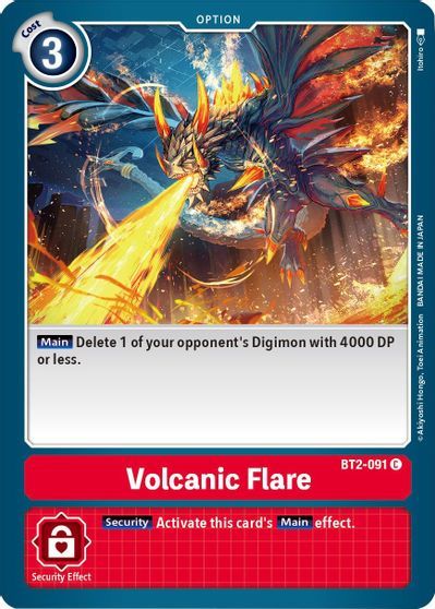 Volcanic Flare (OPTION) / DIGIMON - obrázek 1