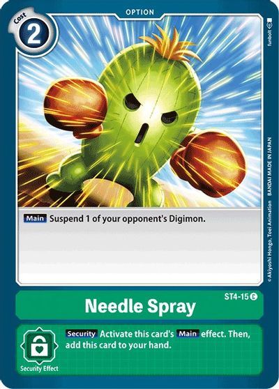 Needle Spray (OPTION) / DIGIMON - STARTER DECK - obrázek 1