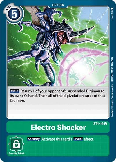 Electro Shocker (OPTION) / DIGIMON - STARTER DECK - obrázek 1