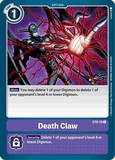 Death Claw (OPTION) / DIGIMON - STARTER DECK - obrázek 1
