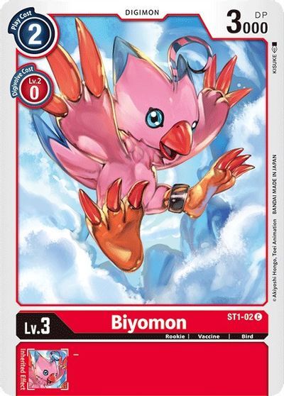 Biyomon (C) / DIGIMON - STARTER DECK - obrázek 1