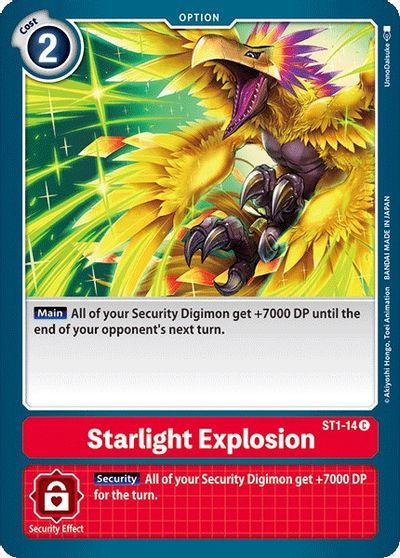 Starlight Explosion (OPTION) / DIGIMON - STARTER DECK - obrázek 1
