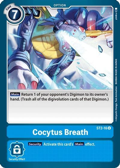Cocytus Breath (OPTION) / DIGIMON - STARTER DECK - obrázek 1