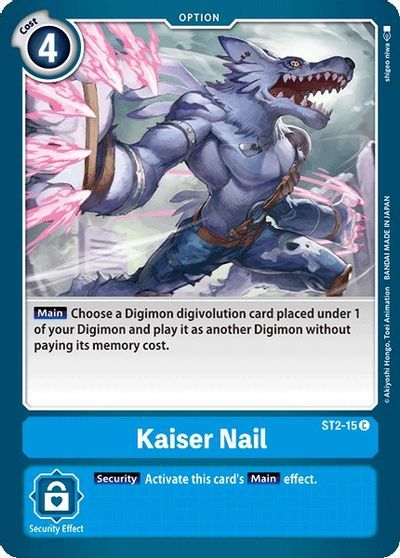 Kaiser Nail (OPTION) / DIGIMON - STARTER DECK - obrázek 1