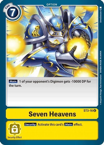 Seven Heavens (OPTION) / DIGIMON - STARTER DECK - obrázek 1
