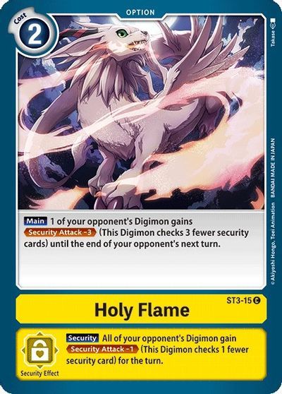 Holy Flame (OPTION) / DIGIMON - STARTER DECK - obrázek 1