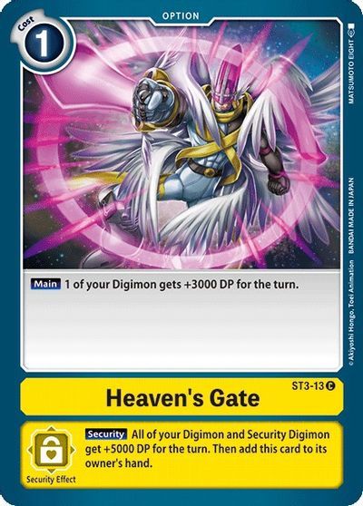 Heaven's Gate (OPTION) / DIGIMON - STARTER DECK - obrázek 1
