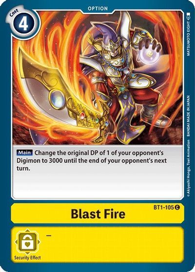 Blast Fire (OPTION) / DIGIMON - obrázek 1