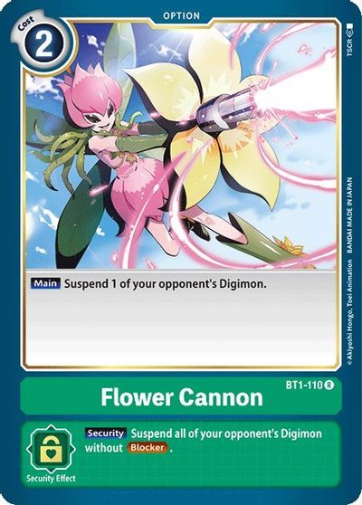 Flower Cannon (OPTION) / DIGIMON - obrázek 1