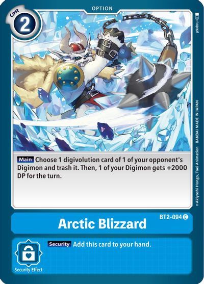 Arctic Blizzard (OPTION) / DIGIMON - obrázek 1