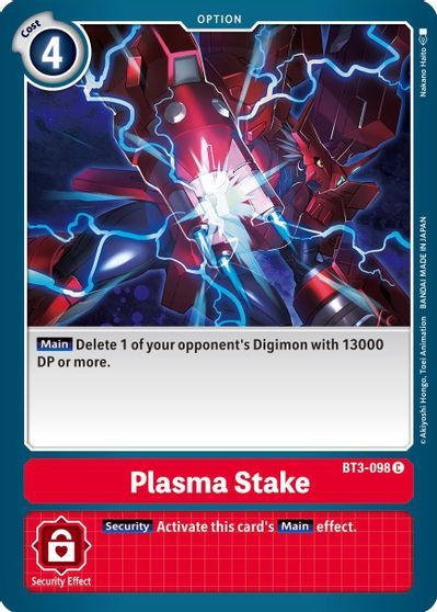 Plasma Stake (OPTION) / DIGIMON - obrázek 1