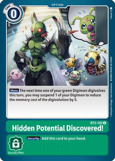 Hidden Potential Discovered! (OPTION) / DIGIMON - obrázek 1