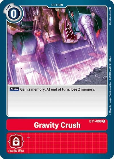 Gravity Crush (OPTION) / DIGIMON - obrázek 1