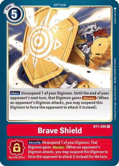 Brave Shield (OPTION) / DIGIMON - obrázek 1