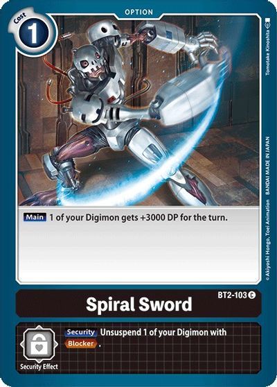Spiral Sword (OPTION) / DIGIMON - obrázek 1
