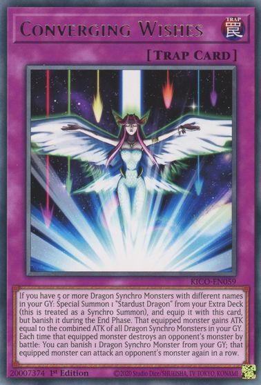 Converging Wishes (trap) / Yu-Gi-Oh! - King's Court - obrázek 1