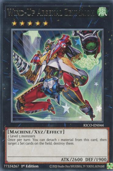 Wind-Up Arsenal Zenmaioh (Extra Deck Monster) / Yu-Gi-Oh! - King's Court - obrázek 1