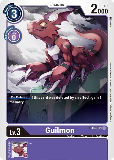 Guilmon (U) / DIGIMON - Battle of Omni - obrázek 1