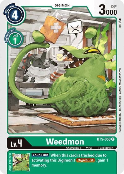 Weedmon (C) / DIGIMON - Battle of Omni - obrázek 1