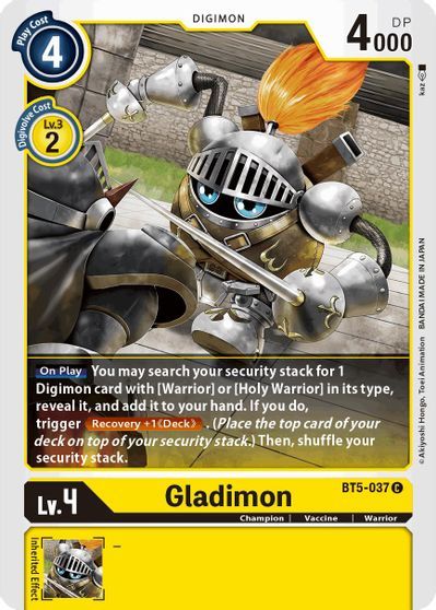 Gladimon (C) / DIGIMON - Battle of Omni - obrázek 1