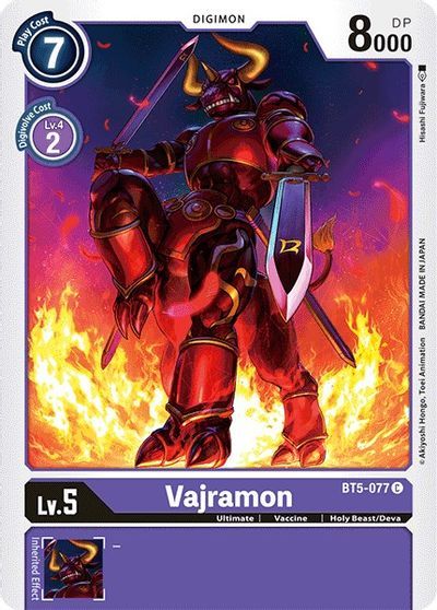 Vajramon (C) / DIGIMON - Battle of Omni - obrázek 1