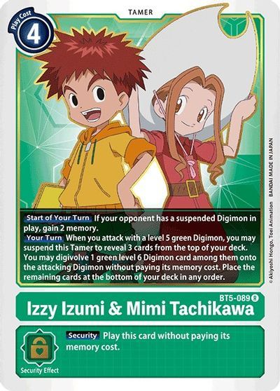 Izzy Izumi & Mimi Tachikawa (TAMER) / DIGIMON - Battle of Omni - obrázek 1