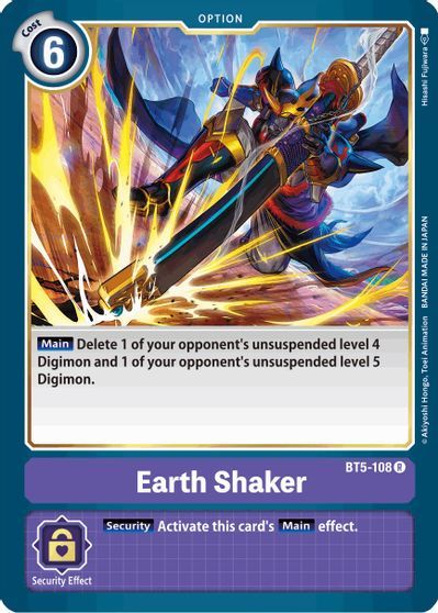 Earth Shaker (OPTION) / DIGIMON - Battle of Omni - obrázek 1